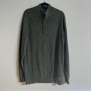 Criquet Mens Green Long Sleeve Pullover Sweater Size xlarge xl